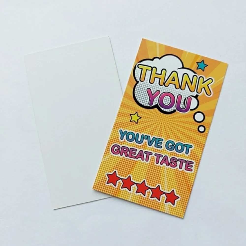 100 Thank You Cards